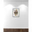 King Of Spades - Floater Frame Print on Canvas-546315615