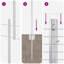 120cm H x 5000cm W Steel Border Fencing