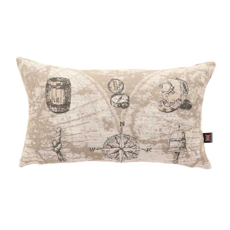 Abstract Rectangular Cushion