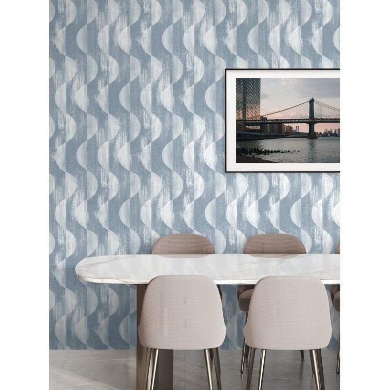 Papier peint adhésif Stacy Garcia Home, Bleu