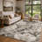 Machine Washable Indoor/Outdoor Chantille ACN2936 Floral Rug-128961350