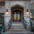 2 - Light Bronze Aluminum Wall Light