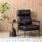 Metal Wine Bottle Shaped Accent Table With Wooden Top