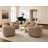 36" Wide Upolstered Swivel Chair-1925653745