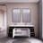 59.05'' Double Bathroom Vanity with Acrylic Top-556000135