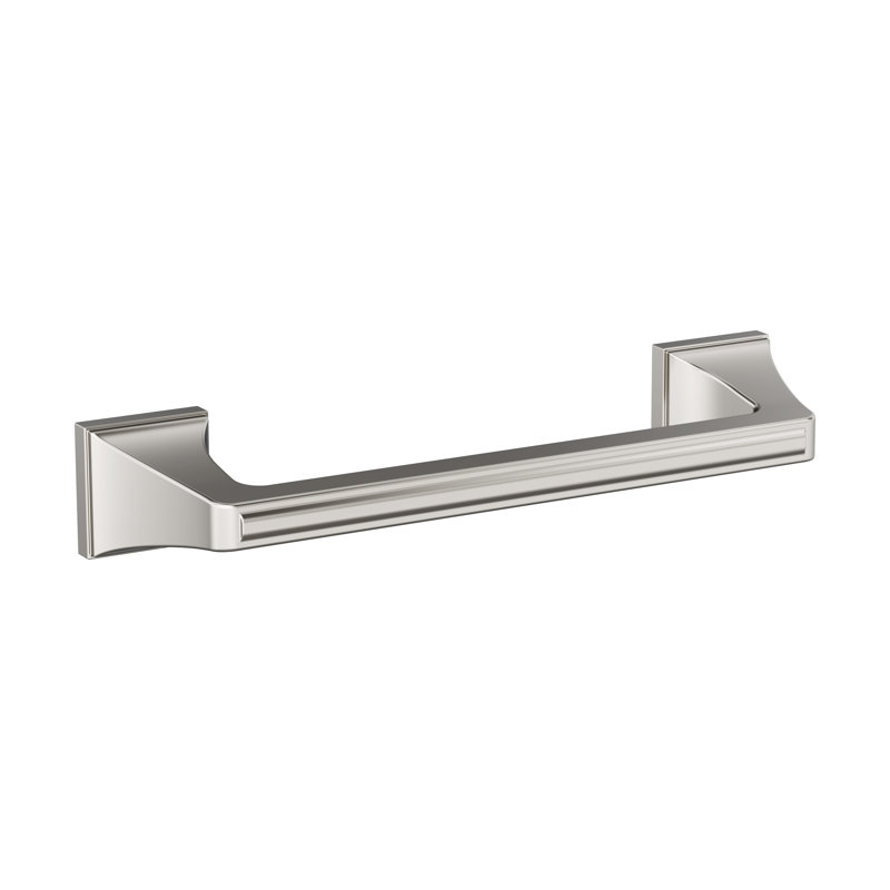 Barre à serviettes Mulholland, H 10,75 po x l 10,75 po x P 2,81 po, Nickel poli
