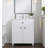 Brandon 30'' Single Bathroom Vanity with Ceramic Top-777321136