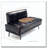 55"Inch Width Modern End of Bed Bench,Faux Leather Upholstered With side table-1302653140