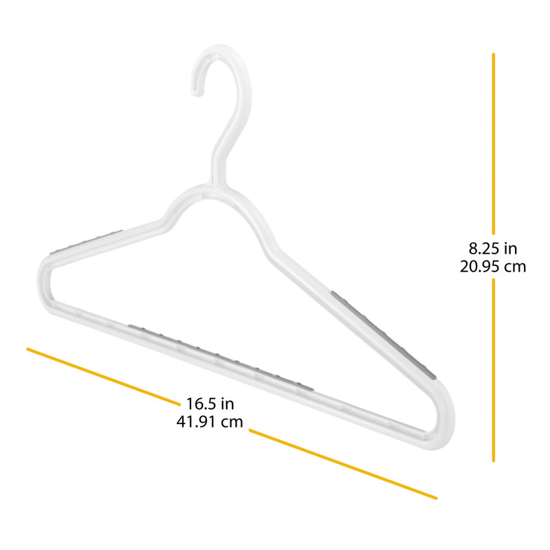 Aoife Plastic Non-Slip Standard Hanger
