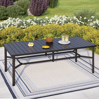 Alvardo Steel Dining Table