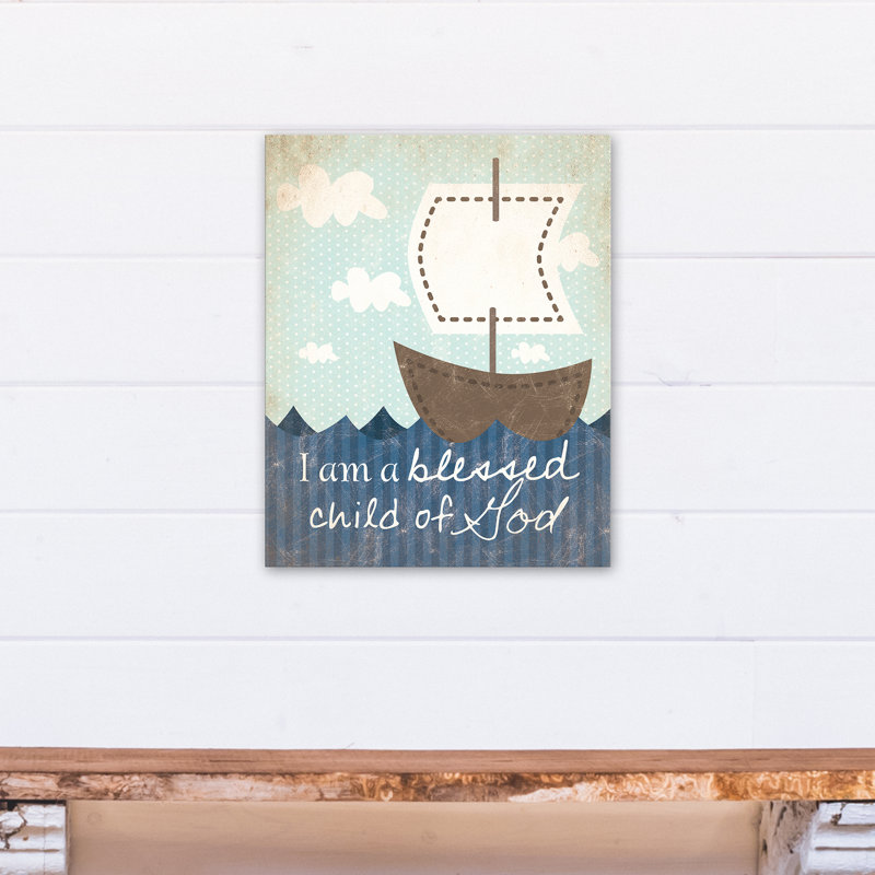 Art sur toile, enfant of dieu Burks, H 20 po x l 16 po x P 1,25 po