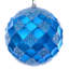 Vickerman 4.75" Red Net Beaded Ball. These Ornaments Are The Perfect Addition To Any Holiday Decorating Project. Each Ornament Features A Drilled Cap With Threaded Wire For Easy Decorating. Includes 3 Pieces Per Pack.-1375019365