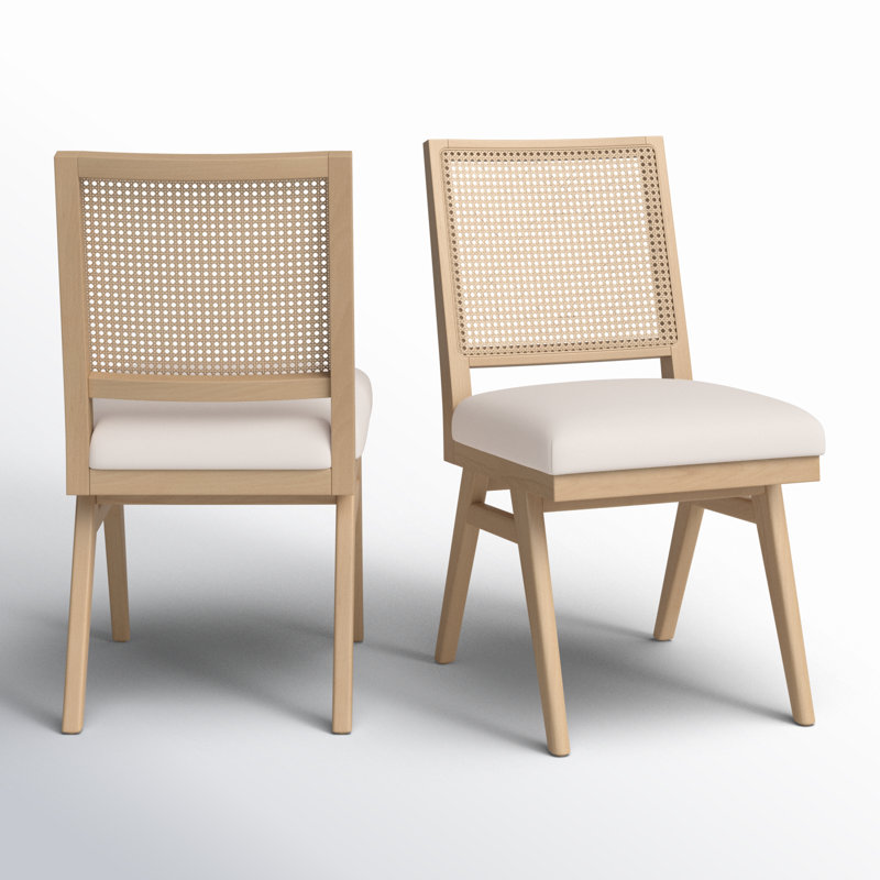Cordual Velvet Side Chair, White
