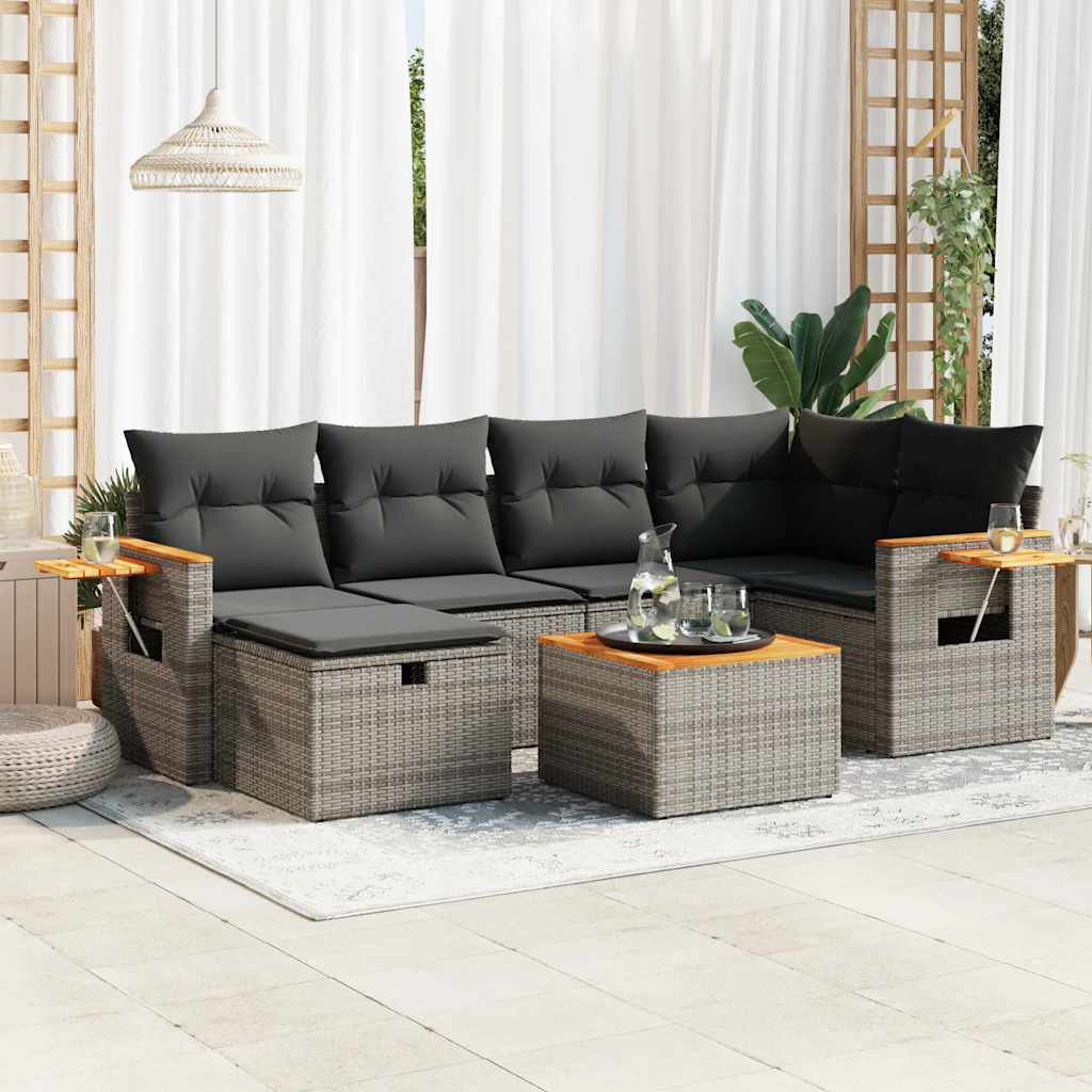 Gartensofa Sahna mit Kissen