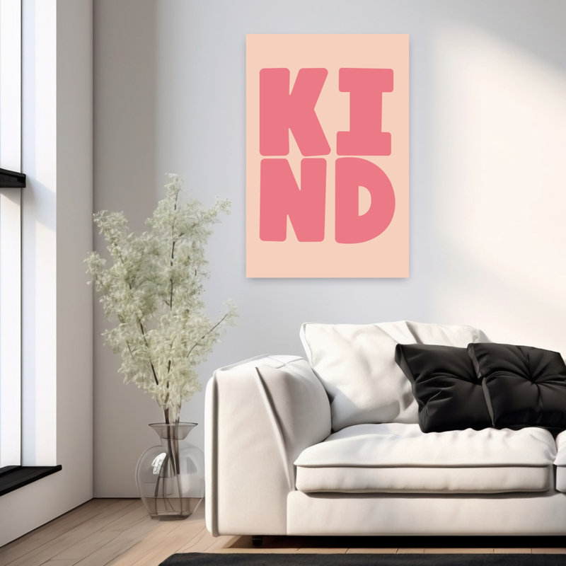 Kind2 by Melloi Art Prints - Wrapped Canvas Print, 91.44 cm H x 60.96 cm W