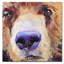 «The Sniffer» par Pat Saunders-White - reproduction sur toile-21647333-63473374