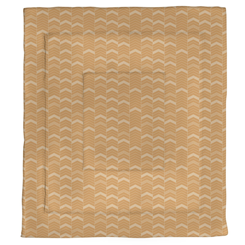 Édredon réversible en microfibre Rhonda Cheval, Édredon très grand, Orange