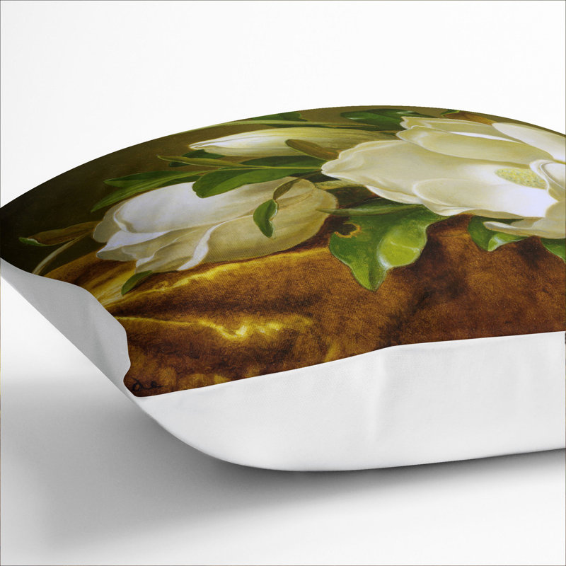 Square Cushion, 40cm H x 40cm W x 15cm D, White