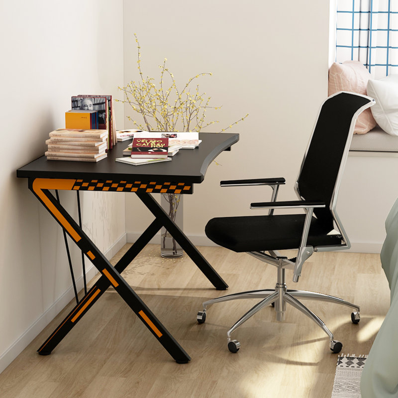 Adjustable Height Steel Computer Desk