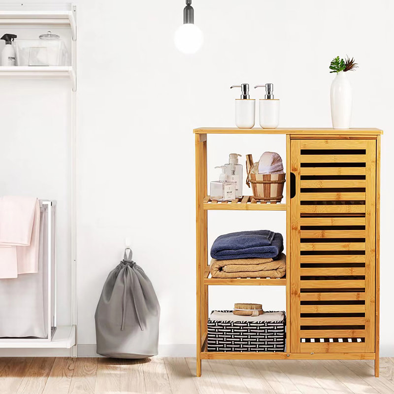 Crumrine Bamboo Bolt Bathroom Cabinet