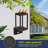 Solar Outdoor Light Dusk to Dawn Wall Lantern Wireless LED Solar Outside Sconce IP54 Waterproof