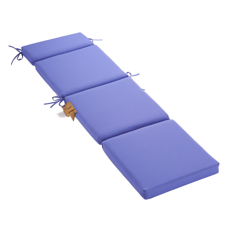 Outdoor 3'' Seat / Back Cushion, Blue