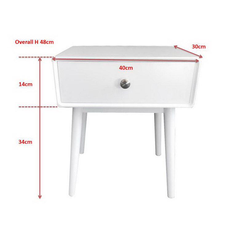 End Table, White