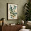 Single Stem in Green Botanical - Wrapped Canvas-110927997-110927979