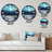 Metal Wall Clock-93382468