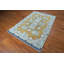 Petit tapis décoratif 3 x 5 po, tapis en laine noué à la main, tapis géométrique tribal jaune moutarde, tapis d'entrée Rakel