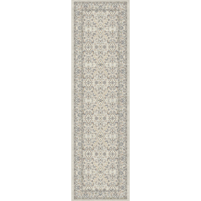 JARDIN ANTIQUE 2,2X7,7 57276-9295 Crème / beige, Tapis de couloir 2 pi 2 po x 7 pi 7 po