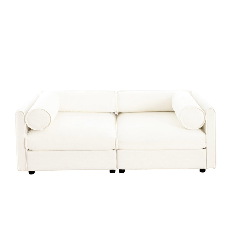 2 avec rangement en chenille blanche élégante, cylindrique moderne, ergonomique et pour une solution de gestion de l'espace, rangement en chenille décorative, palette de couleurs, rehausseur d'ambiance