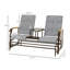 Banc oscillant d'extérieur pour 2 personnes Outsunny