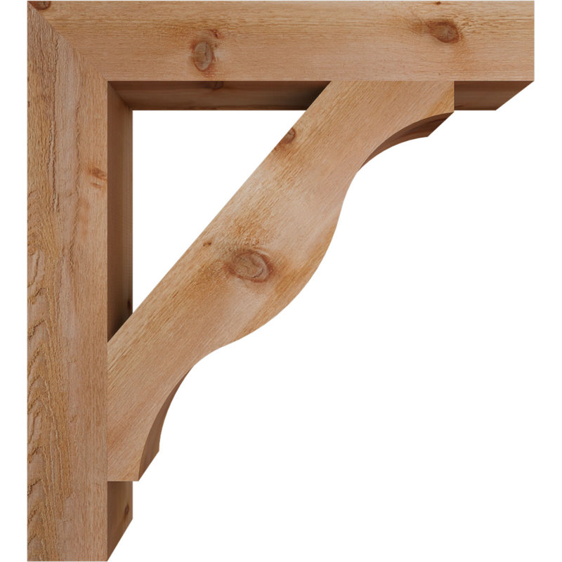 Support pour scie brute Funston Block, Cèdre rouge, H 42 po x l 6 po x P 38 po