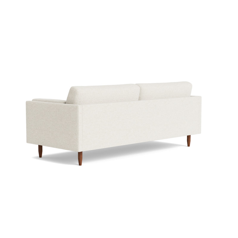 Skinny Fat Loveseat (70"), 85" W, Performance Velvet - Nutmeg
