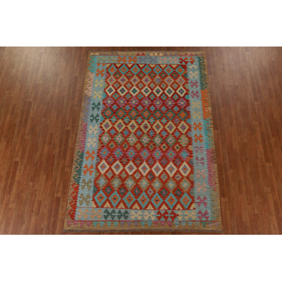 Wool Geometric Rug