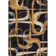 Tapis abstrait moderne noir Res Resid
