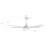 Ahriya 5 - Blade LED Smart Standard Ceiling Fan with Remote Control and Light Kit Included-487786419-403968435