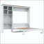 Queen Murphy Bed with Desk and Storage Cabinet-133524215