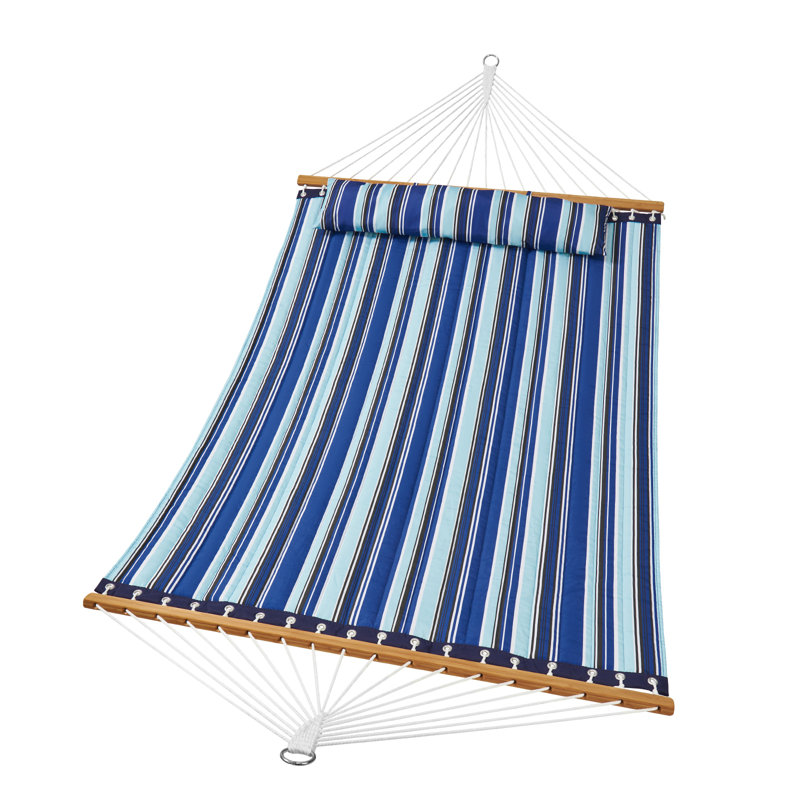 Hamac pour bar Cambel, Bleu / rayures bleu clair