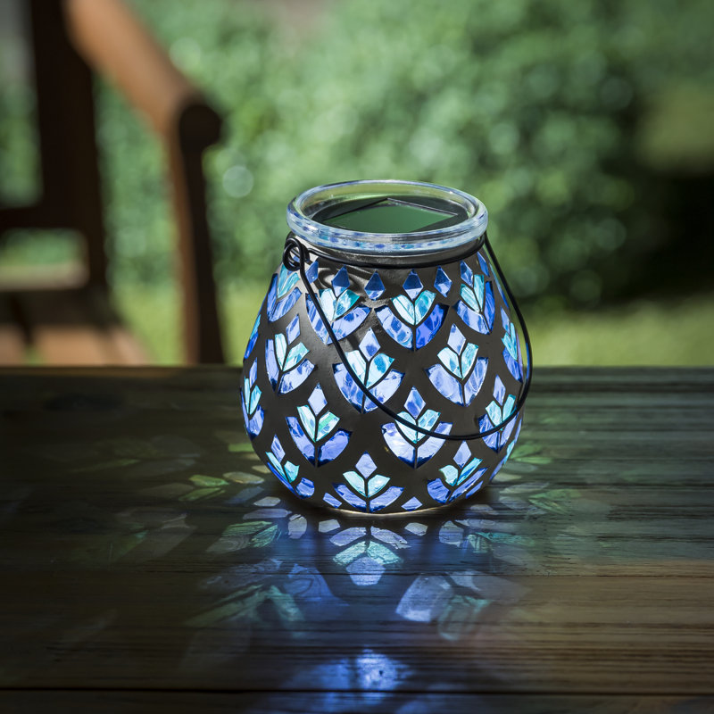 4.33'' Solar Powered Jar Lantern