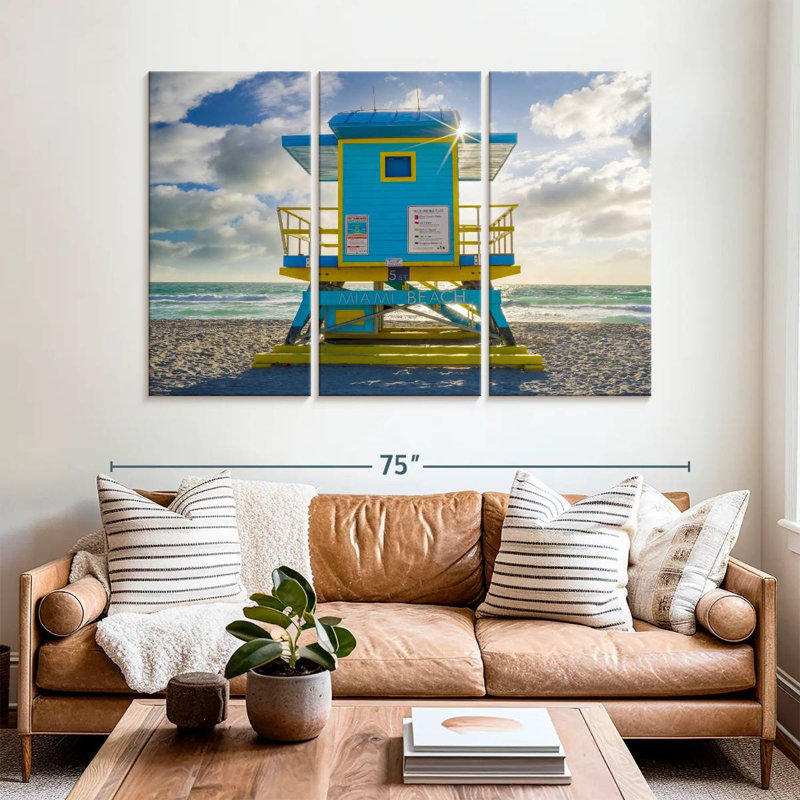 Nicci Miami Beach House, Floride, H 42 po x l 65 po