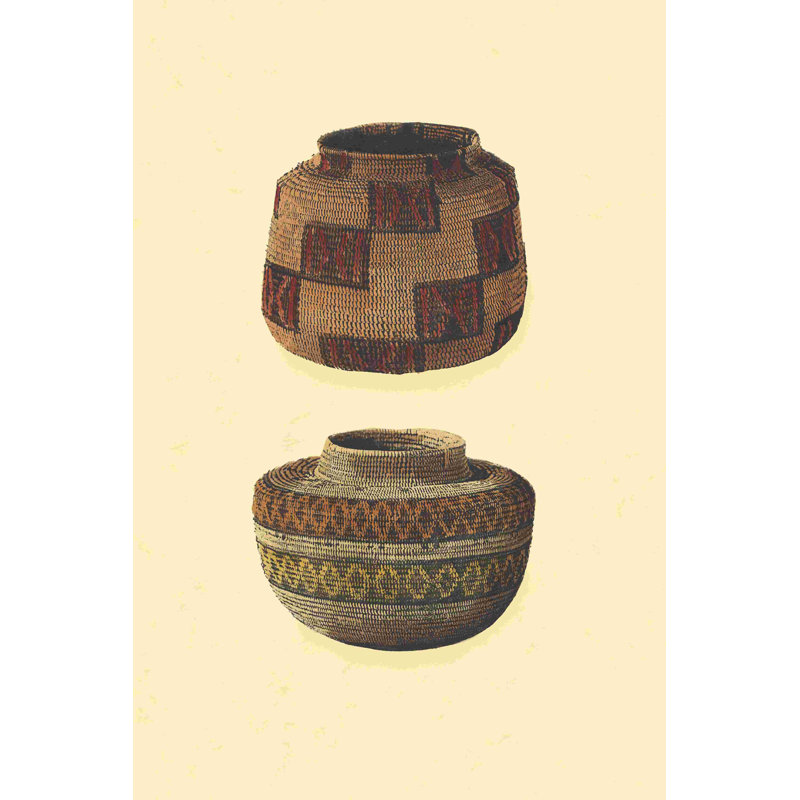 Paniers tissés à la main III, H 36 po x l 24 po