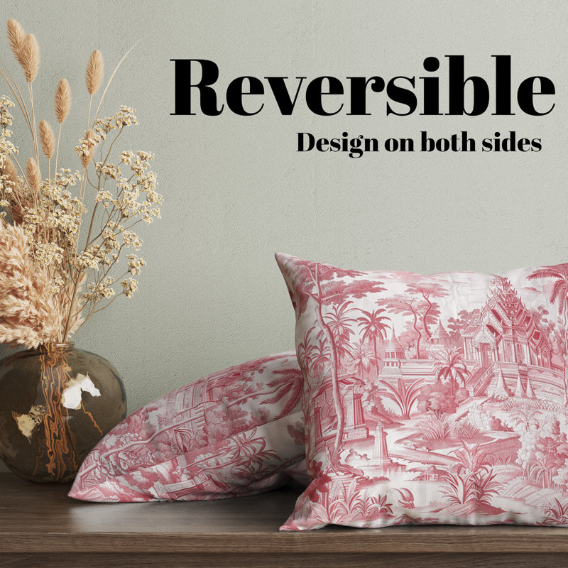 Housse de coussin Ayutthaya, H 16 po x l 16 po