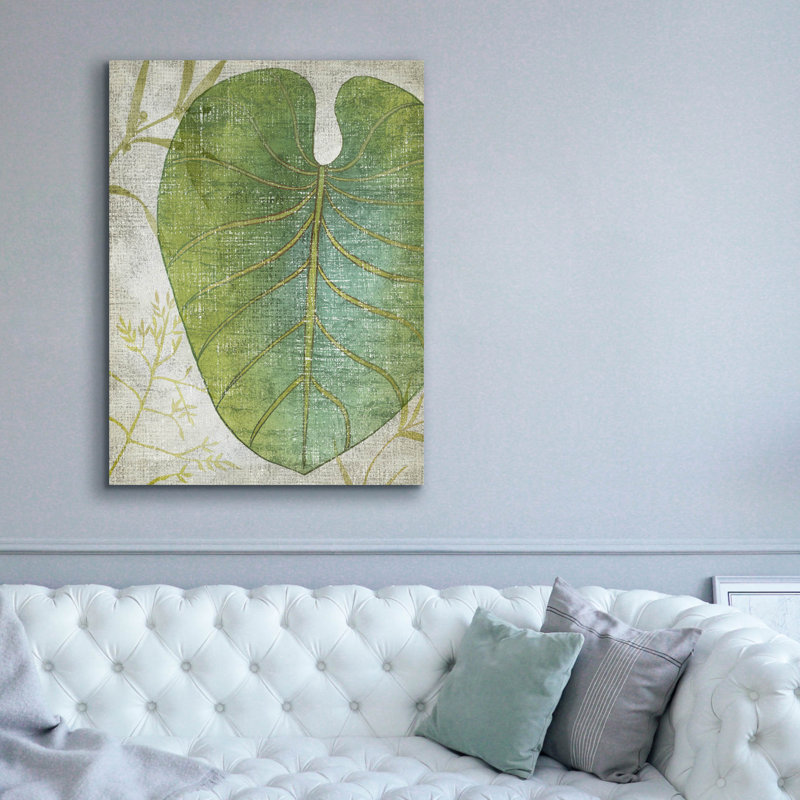 Toile épique Graffiti «Frond 4» par Chariklia Zarris, 40 po x 54 po