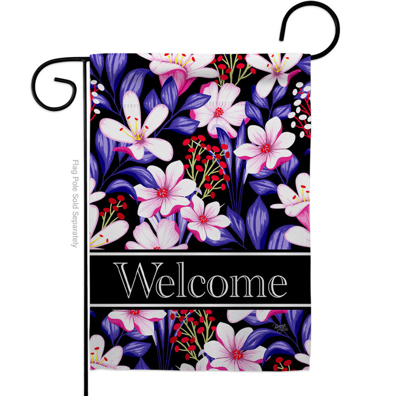 Drapeau de jardin en polyester 1,5 x 1,08 pi Avo