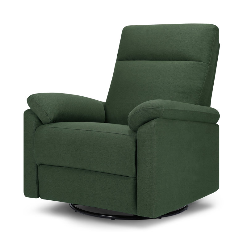 Suzy Electronic Recliner and Swivel Glider, Pine Green