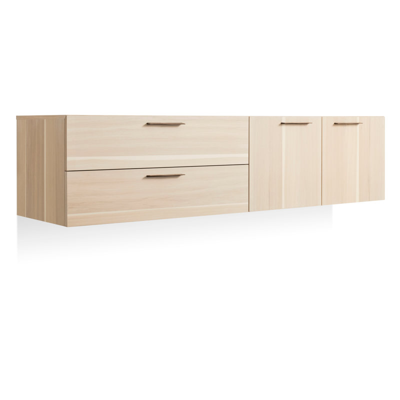 Shale 2 Door / 2 Drawer Bathroom Cabinet