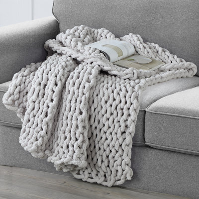 Jeté moelleux en chenille Kathy Ireland