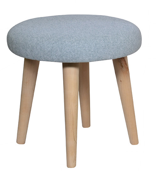 Shetland Vanity Stool, Blue
